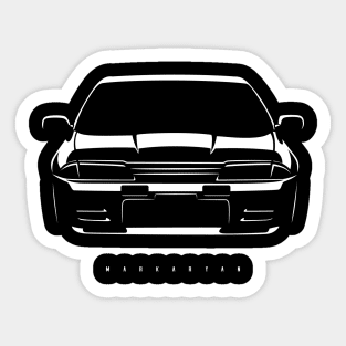 Skyline R32 GTR Face Sticker